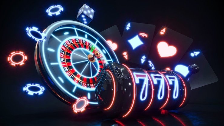 Studio Pertunjukan Game Live vip55 dengan dealer profesional, roda roulette, dan multi-kamera HD